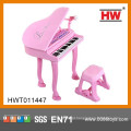 37 teclas multi-funções brinquedo instrumento musical rosa criança piano